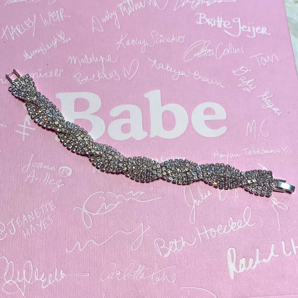 Rhinestone bracelet